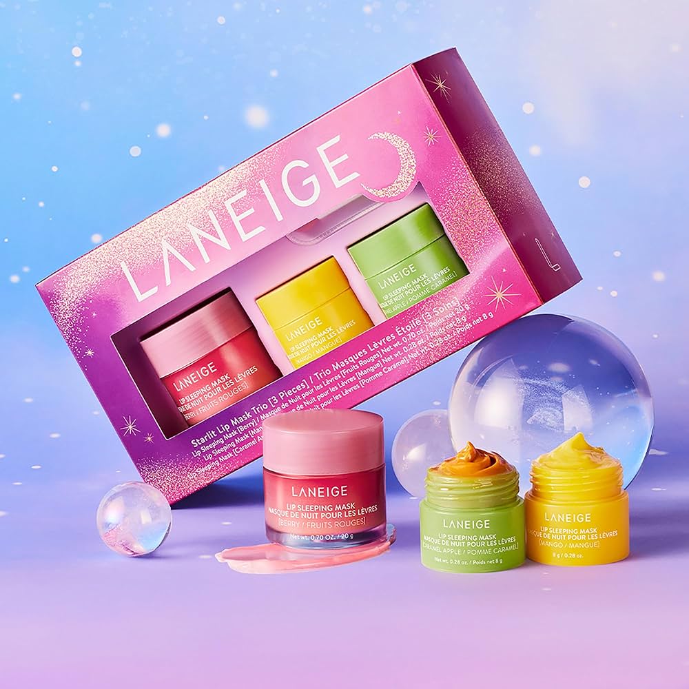 LANEIGE Lip Sleeping Mask: Starlit Lip Mask Trio