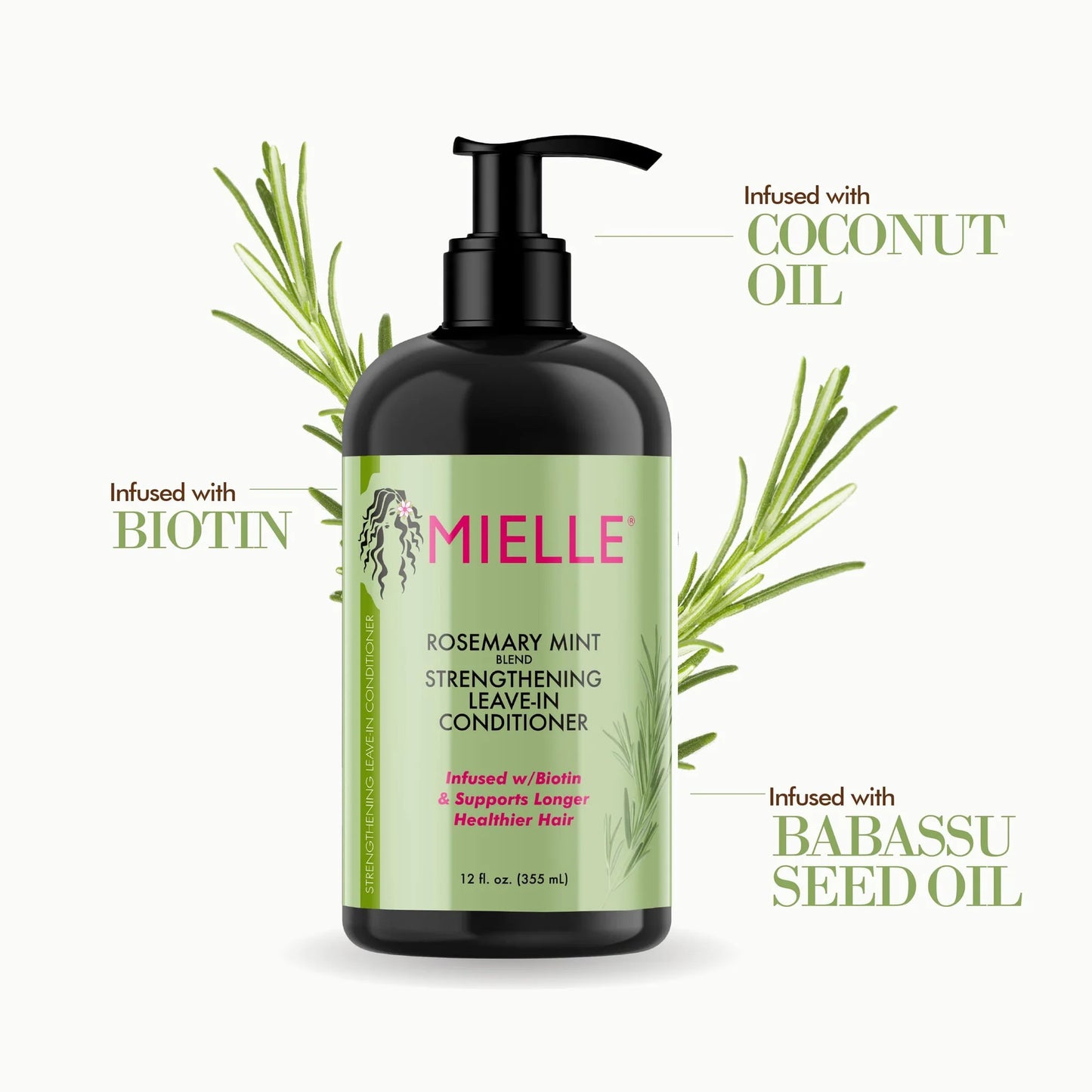 MIELLE Rosemary Mint Strengthening Leave In Conditioner